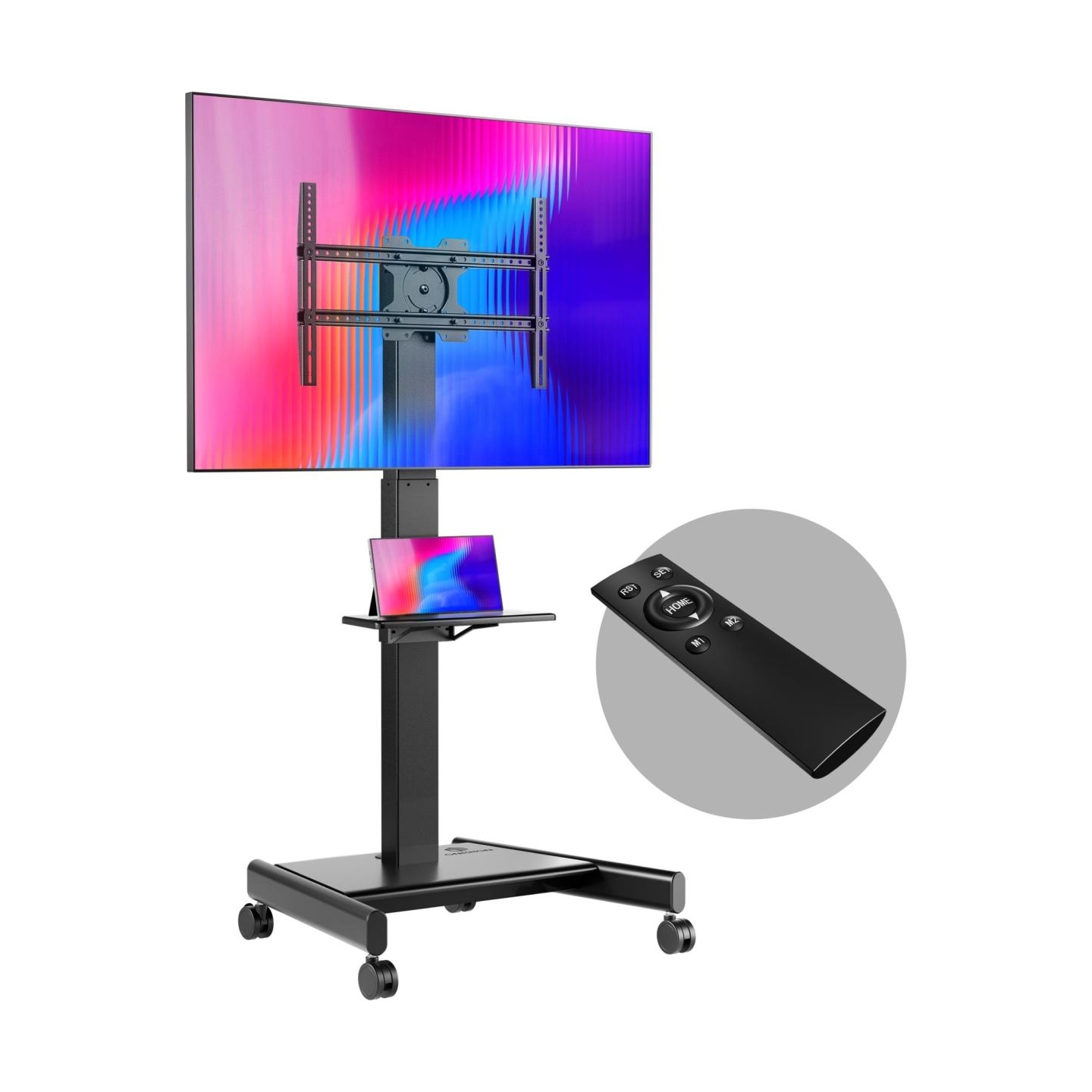 Onkron TV SET ACC MOBILE STAND/43-75"/BLACK TS1552E-B ONKRON