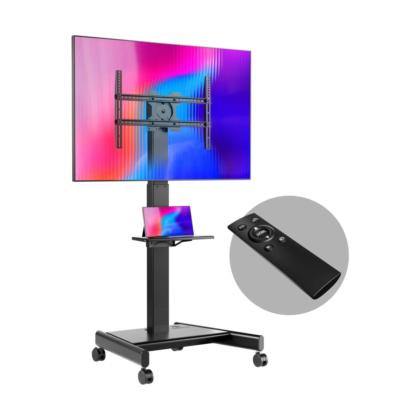 Onkron TV SET ACC MOBILE STAND/43-75"/BLACK TS1552E-B ONKRON