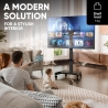 Onkron TV SET ACC MOBILE STAND/43-75"/BLACK TS1552E-B ONKRON