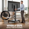 Onkron TV SET ACC MOBILE STAND/43-75"/BLACK TS1552E-B ONKRON