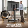 Onkron TV SET ACC MOBILE STAND/43-75"/BLACK TS1552E-B ONKRON