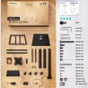 Onkron TV SET ACC MOBILE STAND/43-75"/BLACK TS1552E-B ONKRON