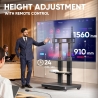 Onkron TV SET ACC MOBILE STAND/50-120/BLACK TS2811E-B ONKRON