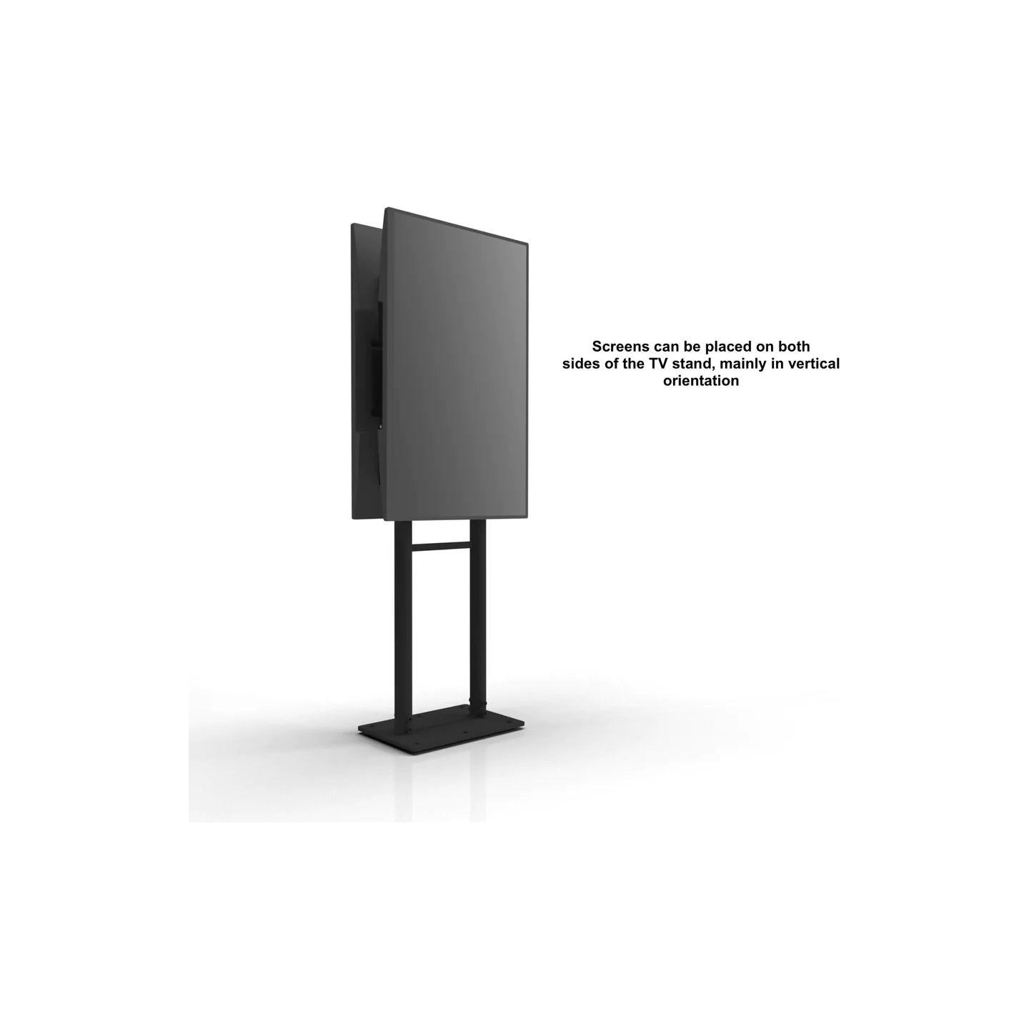 Onkron TV SET ACC MOBILE STAND/55-100/BLACK FPRO2L-20-B ONKRON