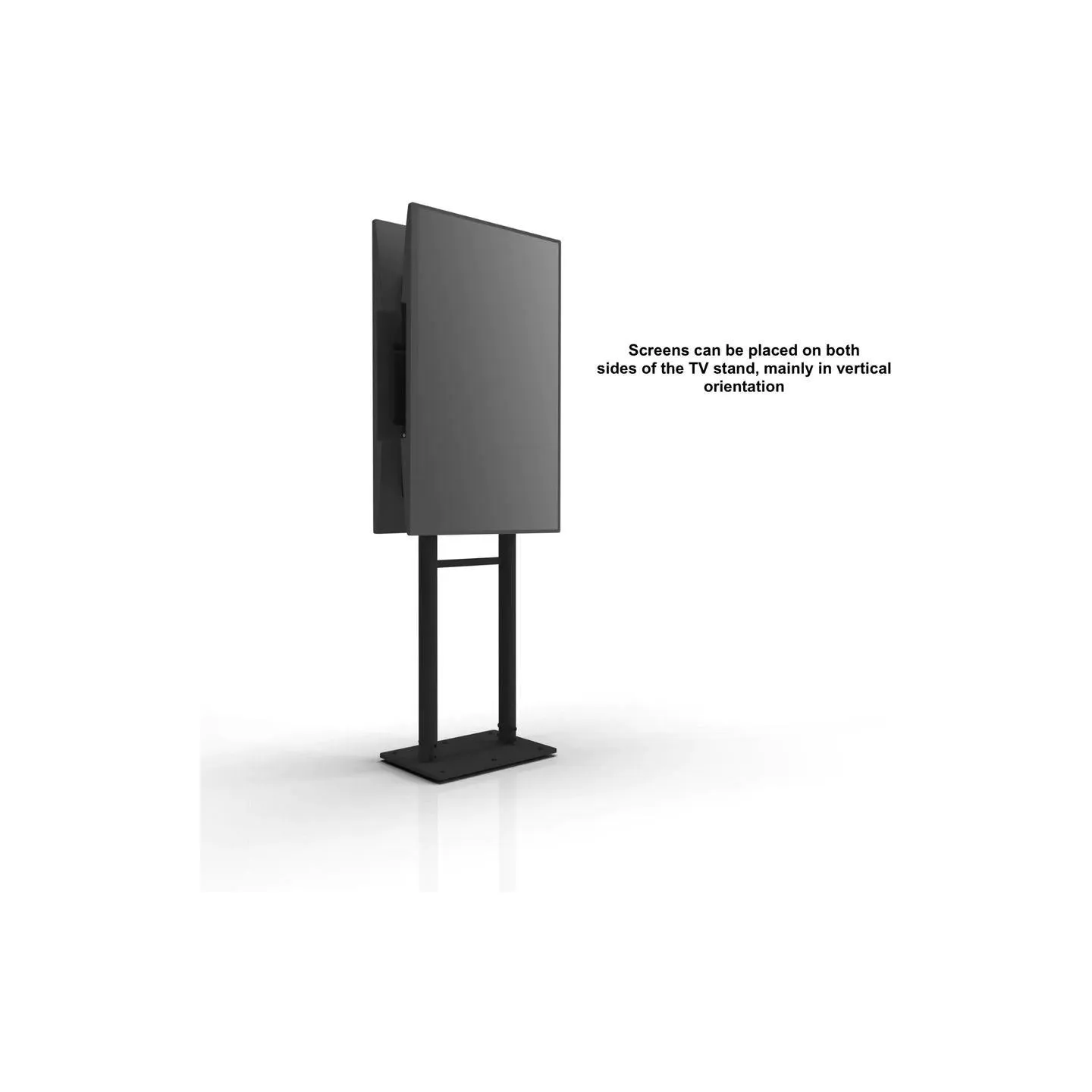 Onkron TV SET ACC MOBILE STAND/55-100/BLACK FPRO2L-20-B ONKRON