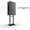 Onkron TV SET ACC MOBILE STAND/55-100/BLACK FPRO2L-20-B ONKRON