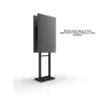 Onkron TV SET ACC MOBILE STAND/55-100/BLACK FPRO2L-20-B ONKRON