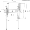 Gembird TV wall mount PRO series tilt
