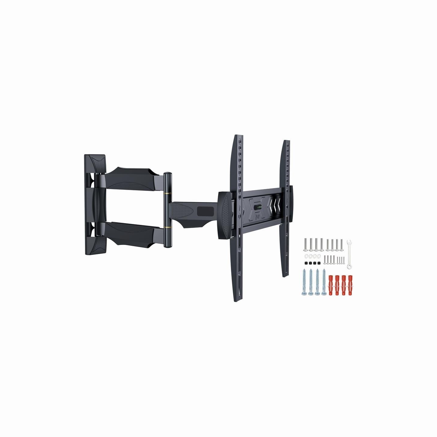 Gembird | Wall mount | WM-55ST-02 | Tilt, Swivel | 32-55 " | Maximum weight (capacity) 30 kg | Black