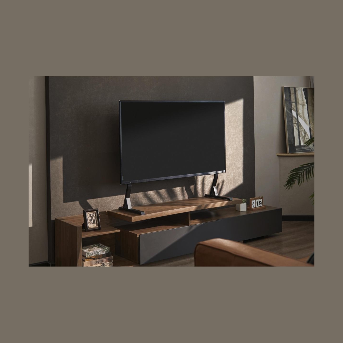 Gembird Tabletop TV stand 45 - 90