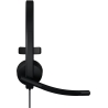 Logitech H570e Mono MS Teams Wired Headset USB-A, Black / 981-001426