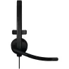 Logitech H570e Mono MS Teams Wired Headset USB-A, Black / 981-001426