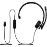 Logitech H570e Mono MS Teams Wired Headset USB-A, Black / 981-001426