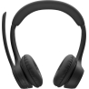 Logitech HEADSET ZONE 300/MIDN BLACK 981-001407 LOGITECH