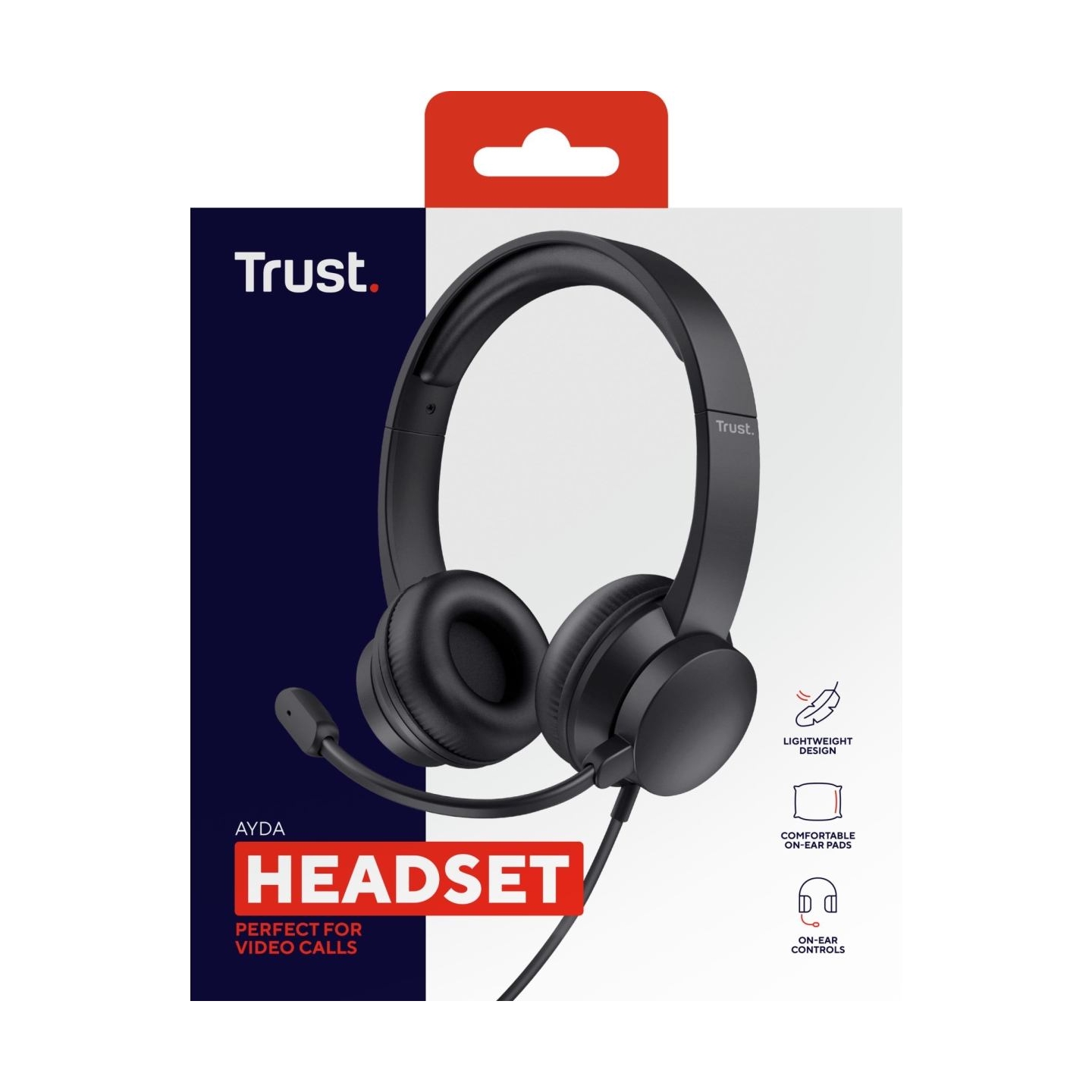 Trust HEADSET AYDA PC 3.5MM/25087 TRUST