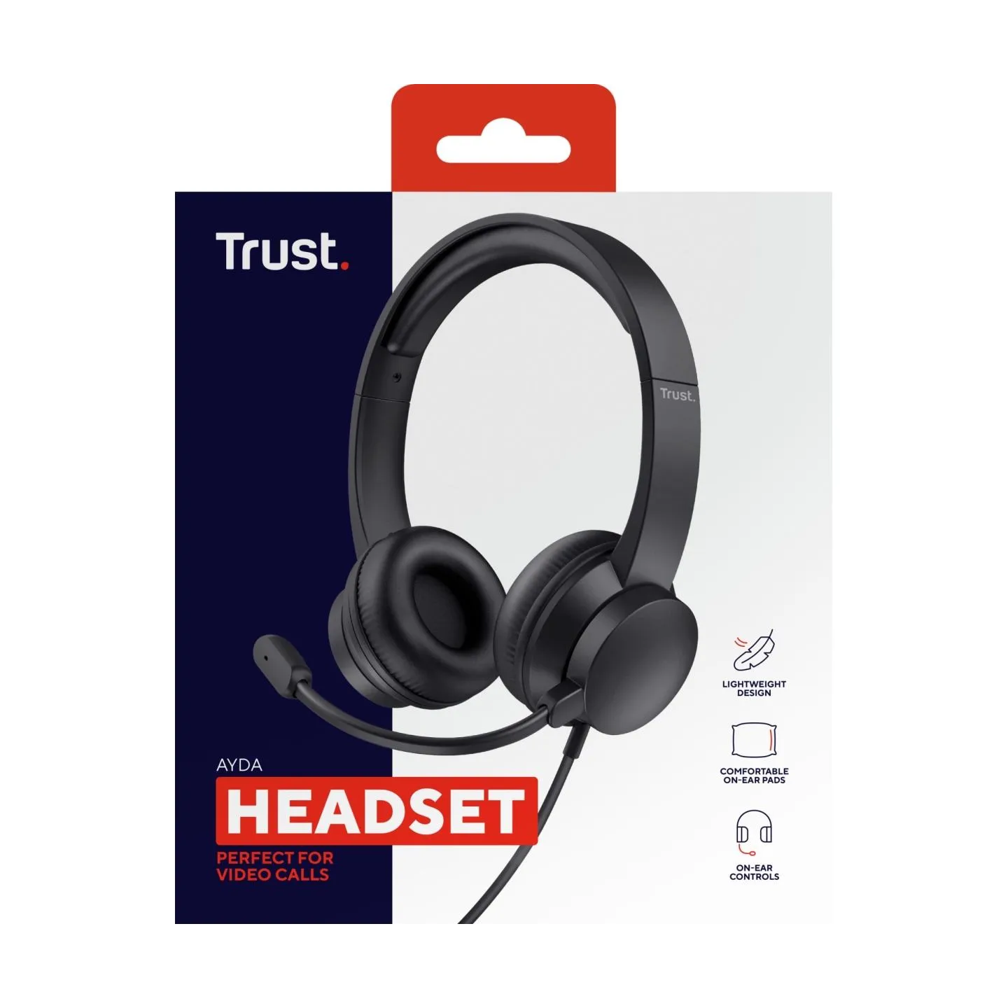 Trust HEADSET AYDA PC 3.5MM/25087 TRUST