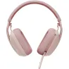 Logitech ZONE Vibe 100 Bluetooth Headset  - ROSE