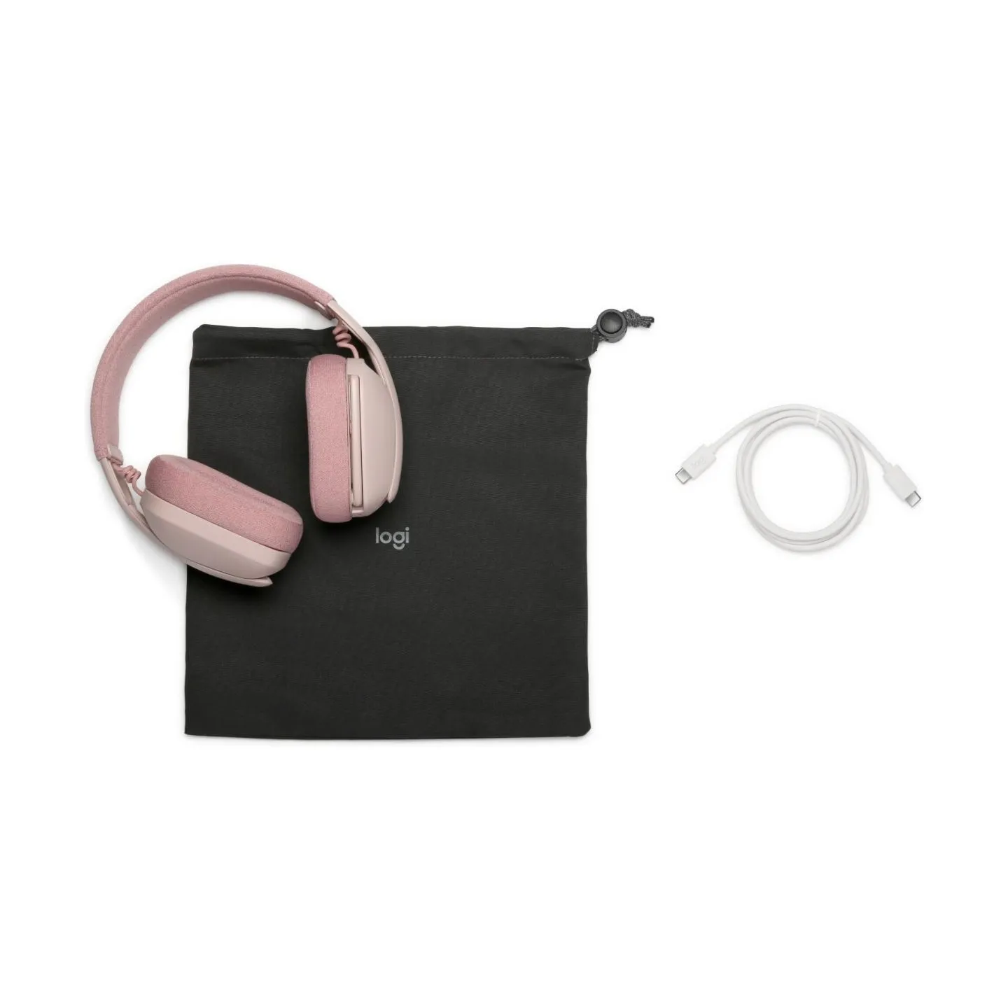 Logitech ZONE Vibe 100 Bluetooth Headset  - ROSE