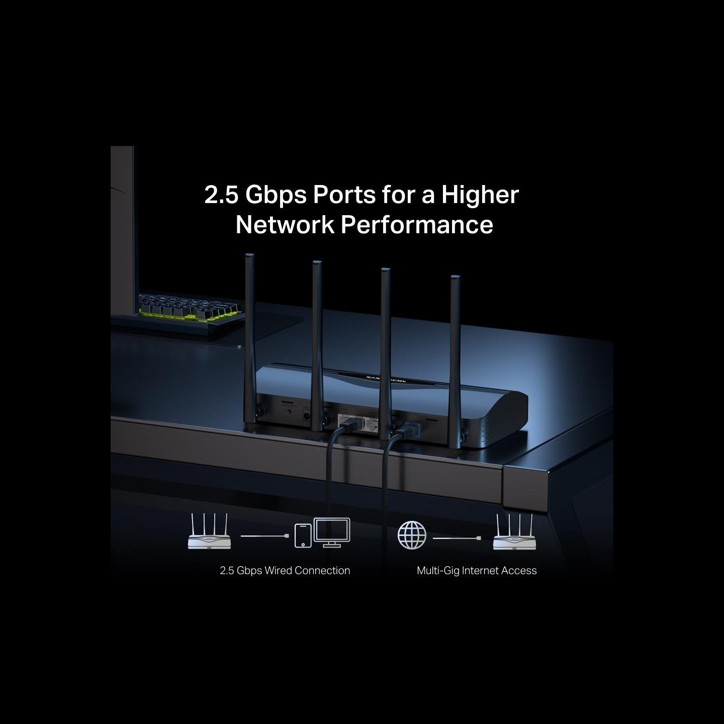 Mercusys Wireless Router|MERCUSYS|Router|3600 Mbps|Number of antennas 4|MR27BE