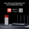 Mercusys Wireless Router|MERCUSYS|Router|3600 Mbps|Number of antennas 4|MR27BE