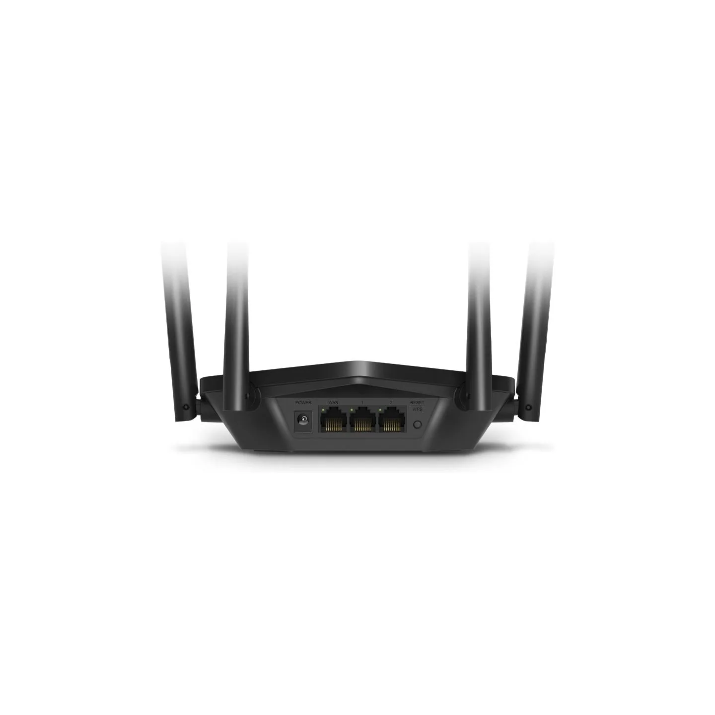 Mercusys AX1500 WiFi 6 Router | MR60X | 802.11ax | 1201+300 Mbit/s | 10/100/1000 Mbit/s | Ethernet LAN (RJ-45) ports 2 | Mesh Su