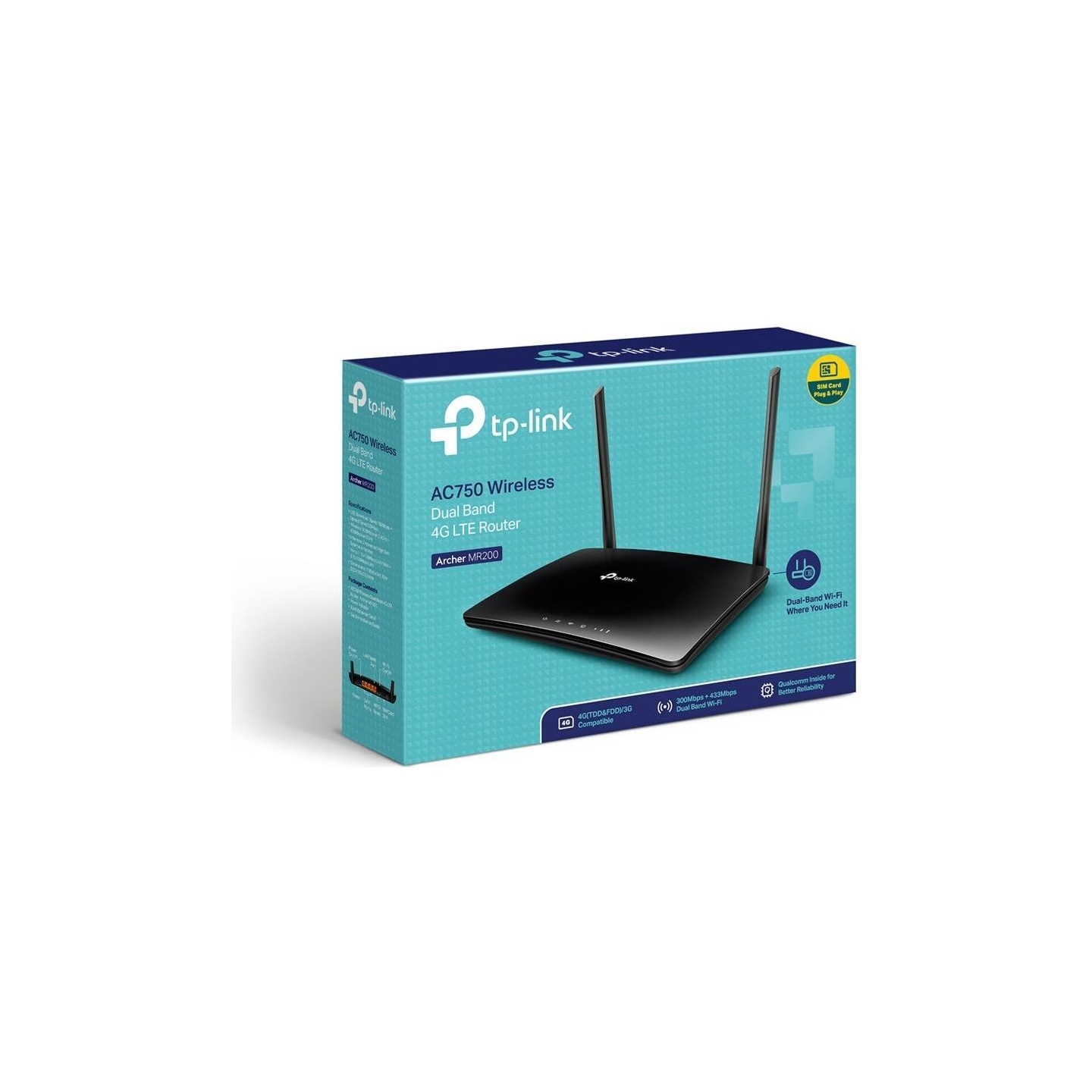 Tp-Link Wireless Router|TP-LINK|Wireless Router|733 Mbps|IEEE 802.11a|IEEE 802.11b|IEEE 802.11g|IEEE 802.11n|IEEE 802.11ac|1 WAN