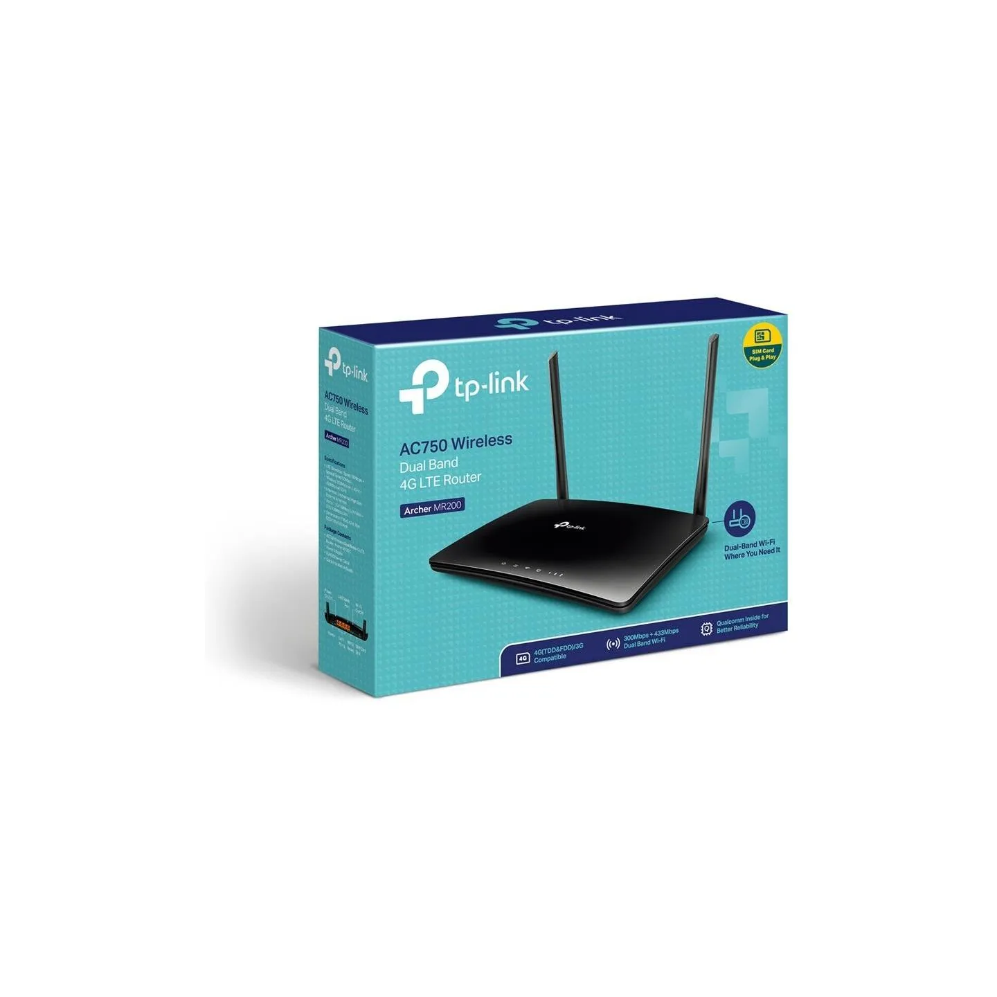 Tp-Link Wireless Router|TP-LINK|Wireless Router|733 Mbps|IEEE 802.11a|IEEE 802.11b|IEEE 802.11g|IEEE 802.11n|IEEE 802.11ac|1 WAN