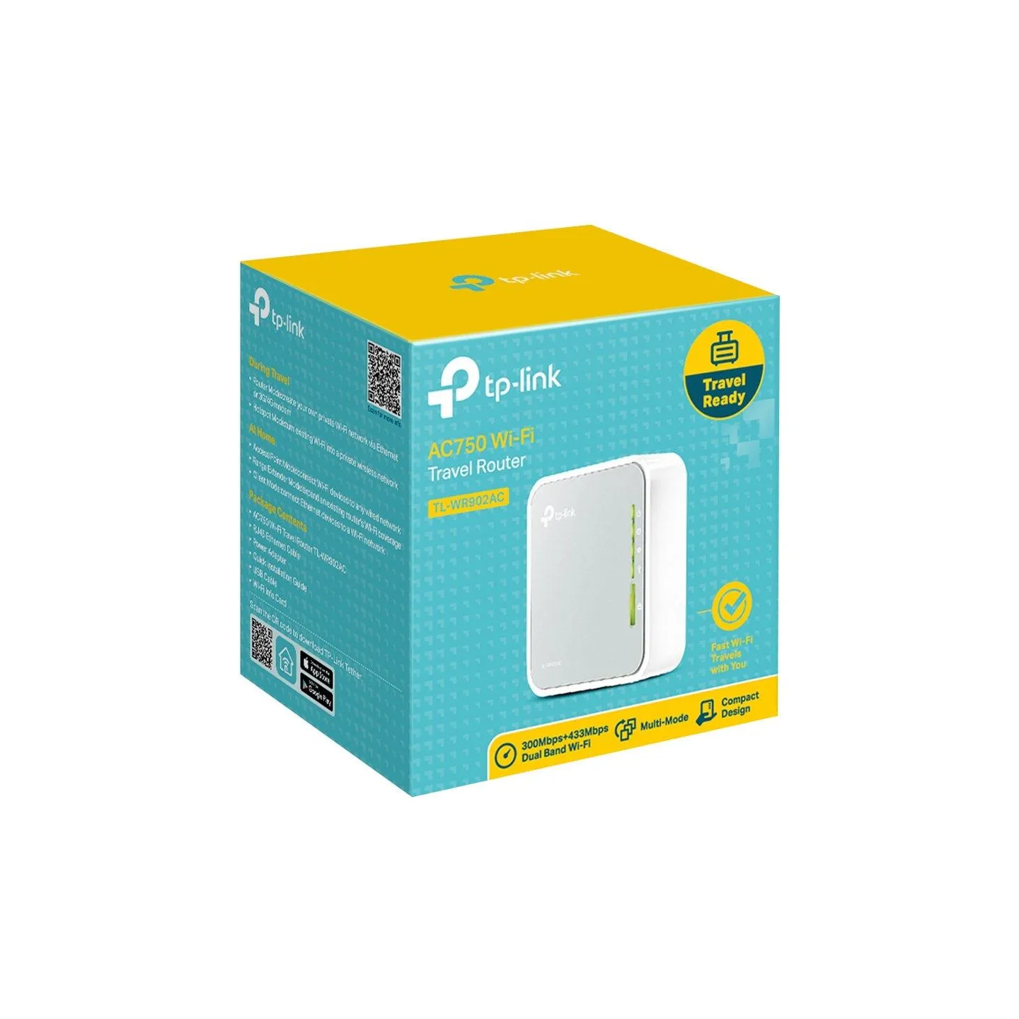 Tp-Link Wireless Router|TP-LINK|Wireless Router|733 Mbps|IEEE 802.11a|IEEE 802.11 b/g|IEEE 802.11n|IEEE 802.11ac|USB 2.0|1x10/10