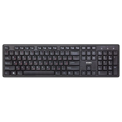 Sven Wireless Keyboard SVEN KB-E5800W, Black