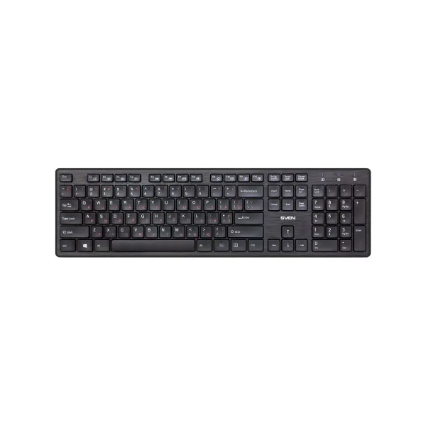 Sven Wireless Keyboard SVEN KB-E5800W, Black