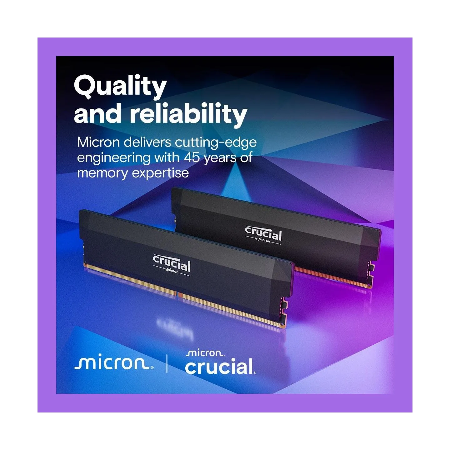 Crucial MEMORY DIMM 64GB DDR5-6000 K2/PRO OC CP2K32G60C40U5B CRUCIAL