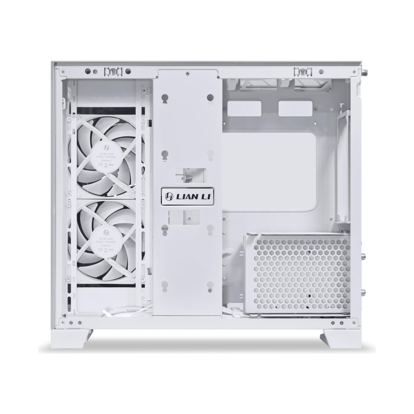 Lian Li Case|LIAN LI|ATX/micro ATX/Mini-ITX|White|Mini Tower|O11D MINI V2 Flow|G99.O11DMIV2W.00