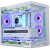 Lian Li Case|LIAN LI|ATX/micro ATX/Mini-ITX|White|Mini Tower|O11D MINI V2 Flow|G99.O11DMIV2W.00