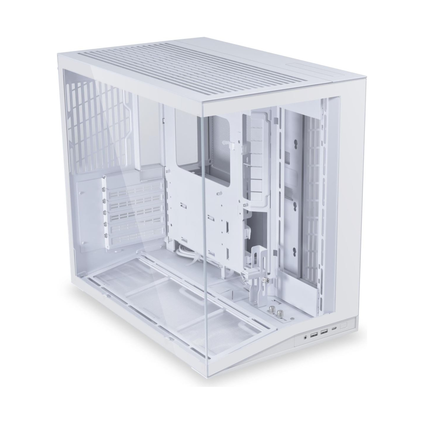 Lian Li Case|LIAN LI|ATX/micro ATX/Mini-ITX|White|Mini Tower|O11D MINI V2 Flow|G99.O11DMIV2W.00