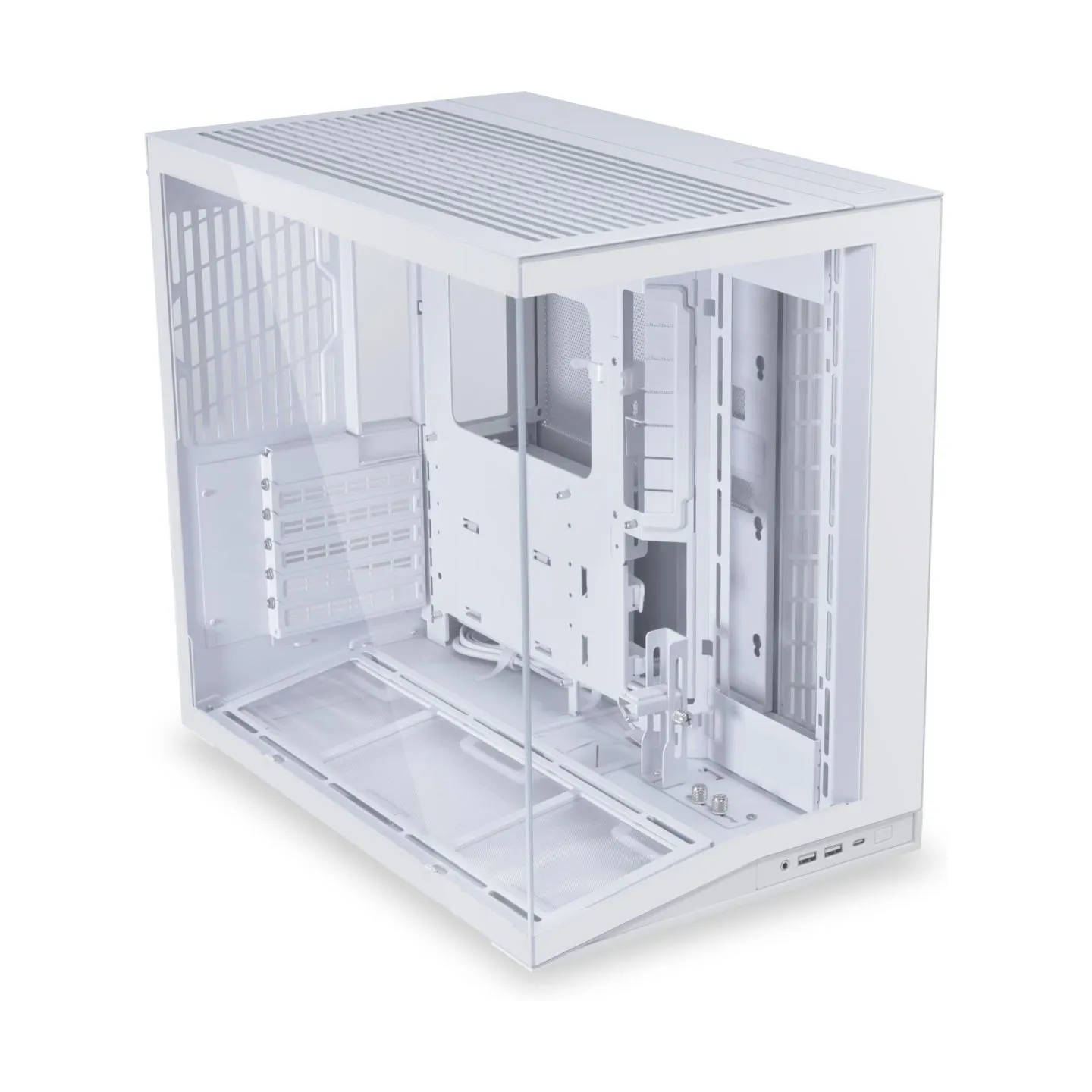 Lian Li Case|LIAN LI|ATX/micro ATX/Mini-ITX|White|Mini Tower|O11D MINI V2 Flow|G99.O11DMIV2W.00