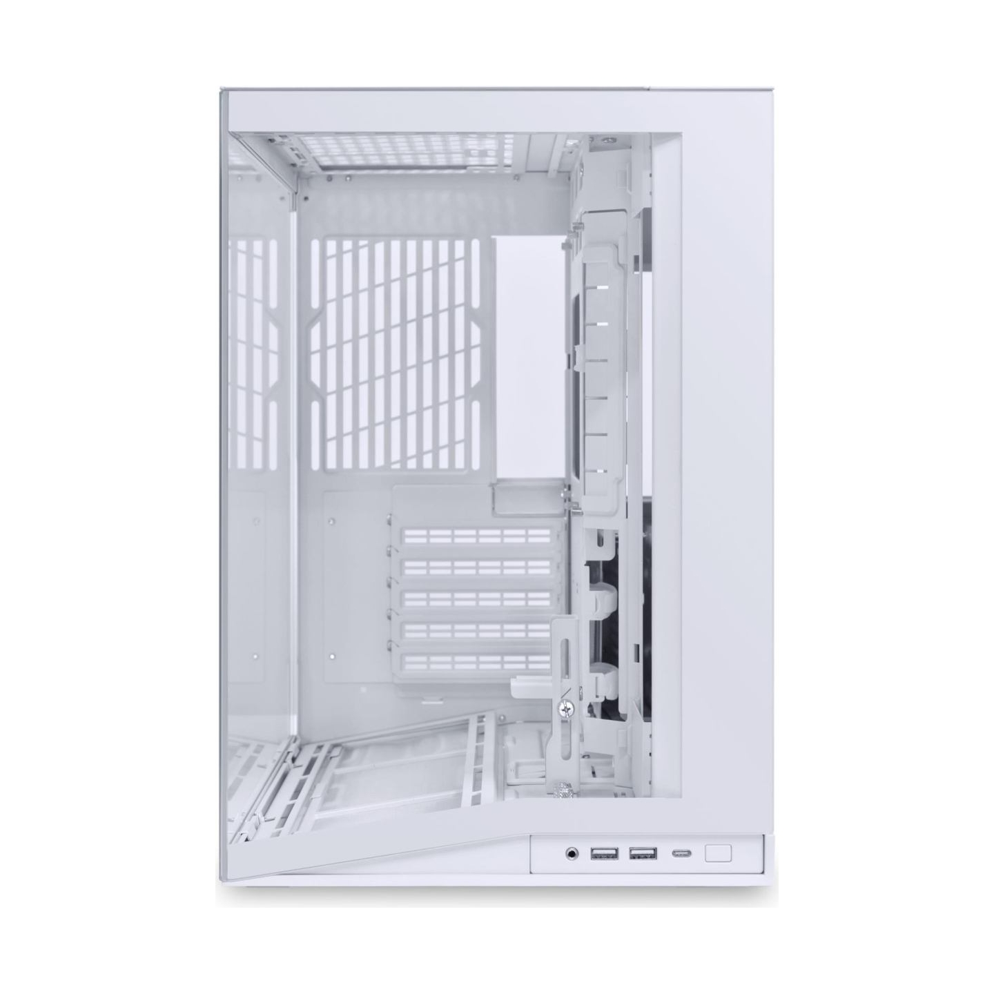 Lian Li Case|LIAN LI|ATX/micro ATX/Mini-ITX|White|Mini Tower|O11D MINI V2 Flow|G99.O11DMIV2W.00
