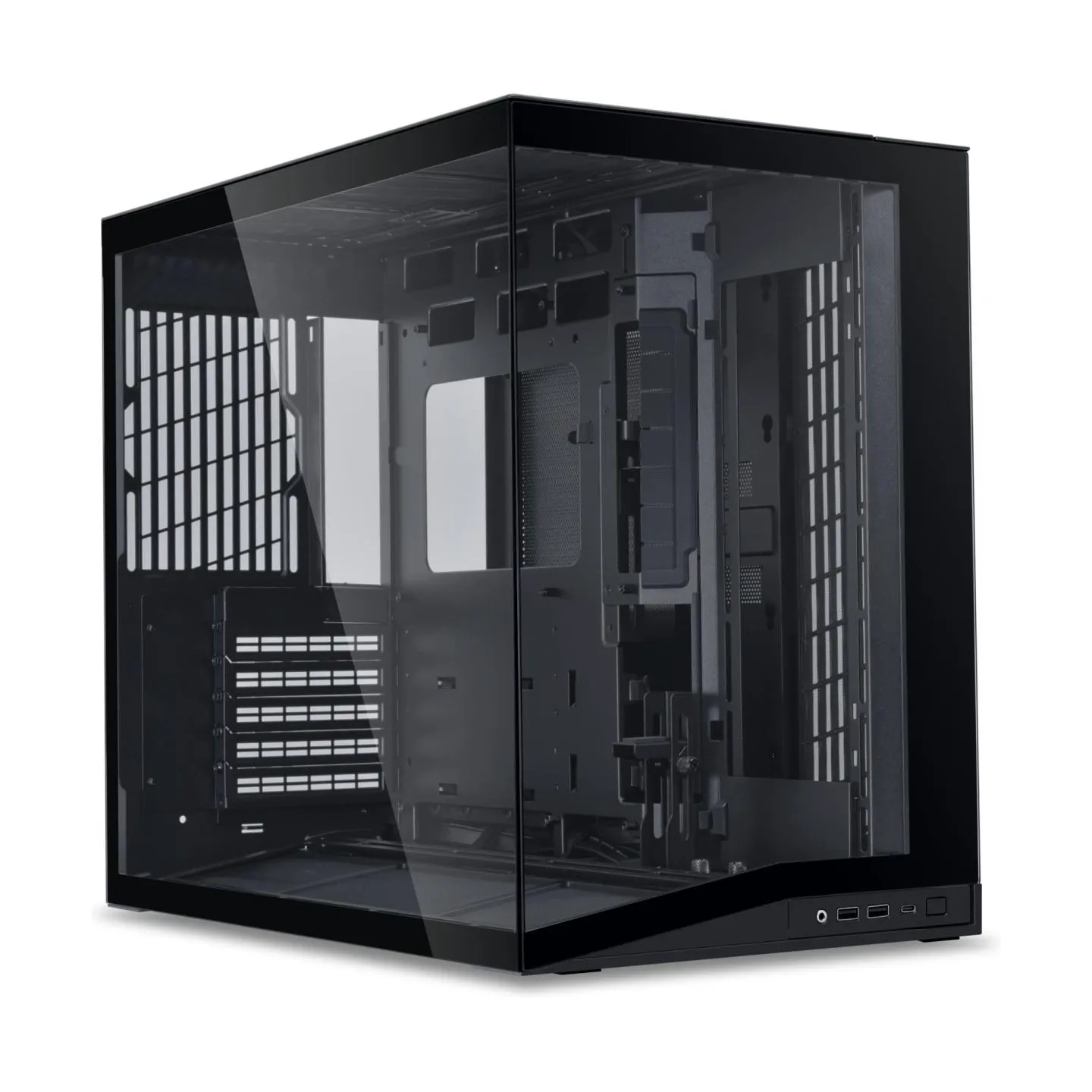 Lian Li Case|LIAN LI|ATX/micro ATX/Mini-ITX|Black|Mini Tower|O11 DYNAMIC MINI V2|G99.O11DMIV2X.00