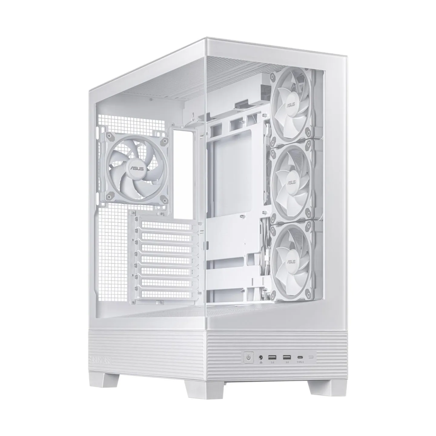 Asus Case|ASUS|ASUS A31 PLUS Case|MidiTower|Case product features Transparent panel|ATX|BTX|MicroATX|MiniITX|Colour White|A31PLU