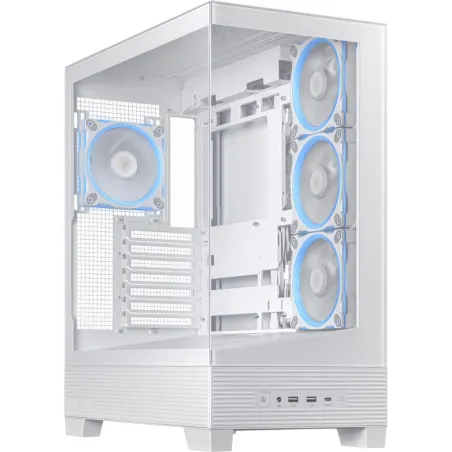 Asus Case|ASUS|ASUS A31 PLUS Case|MidiTower|Case product features Transparent panel|ATX|BTX|MicroATX|MiniITX|Colour White|A31PLU