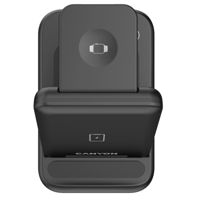 Canyon wireless charger WS-304 15W 3in1 Black
