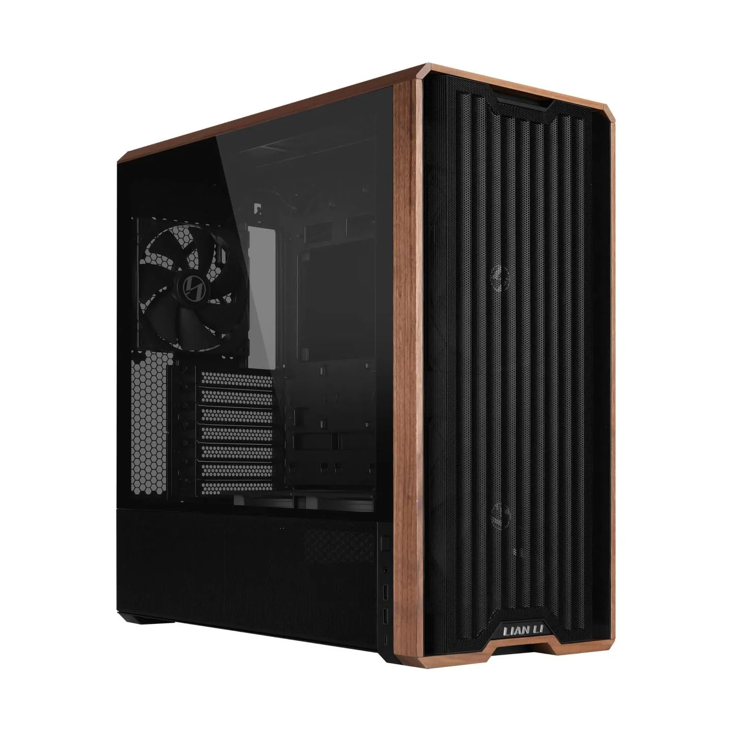 Lian Li Case|LIAN LI|ATX/micro ATX/EATX/SSI EEB|Black|Midi Tower|LAN217X|G99.LAN217X.00