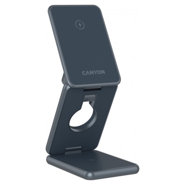 Canyon Foldable wireless charger OnCharge 309 15W 3in1 Metal