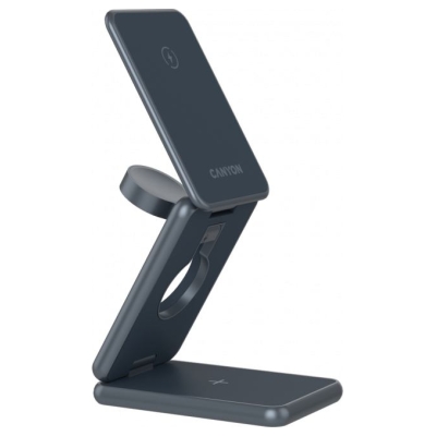 Canyon Foldable wireless charger OnCharge 309 15W 3in1 Metal