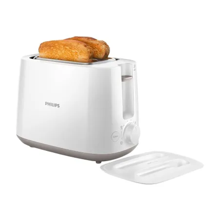 Philips Daily Collection Toaster HD2582/00 8 settings Integrated bun warming rack Compact design Dust cover / HD2582/00