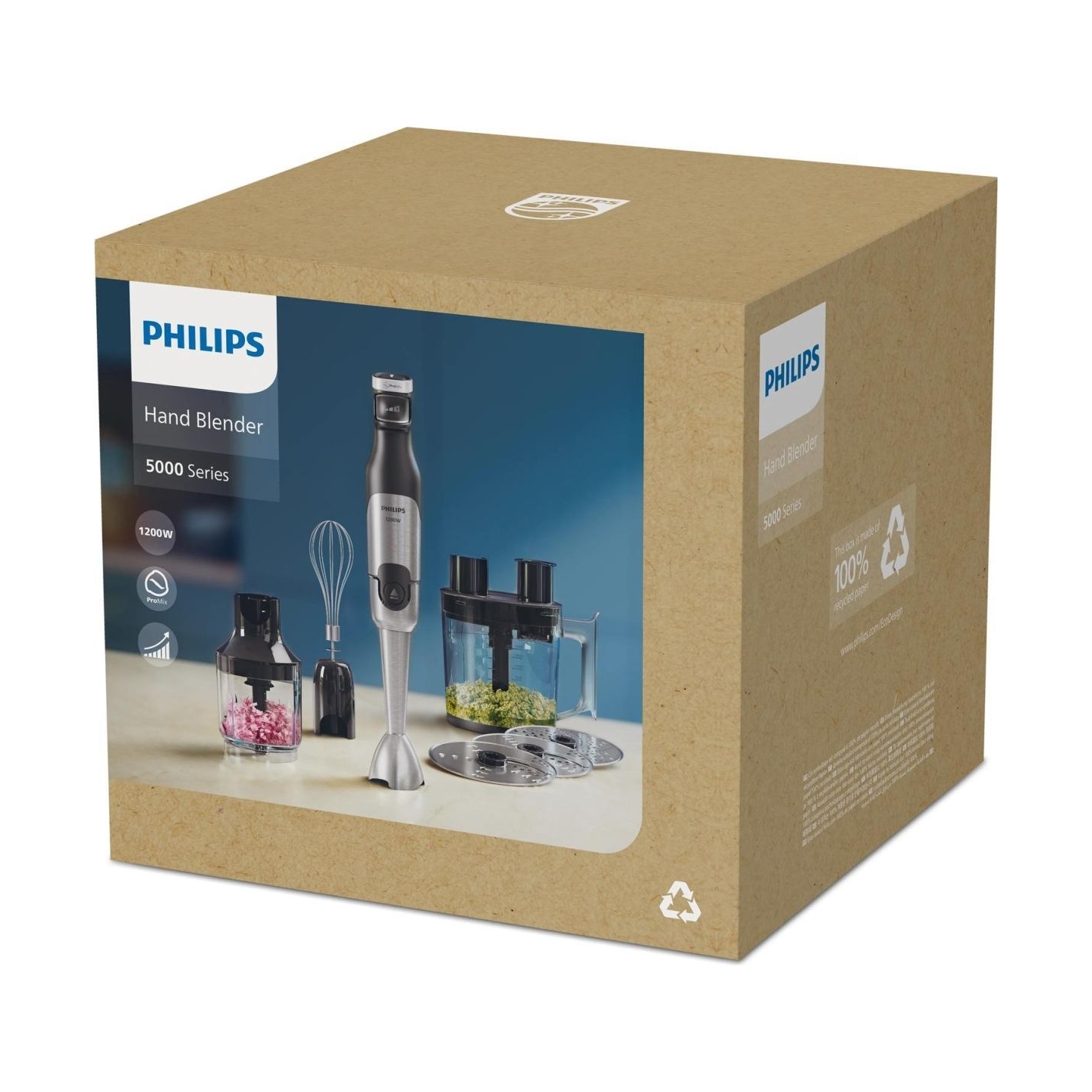 Philips | Hand mixer | HR2685/00 | Hand Blender | 1200 W | Number of speeds 3 | Black