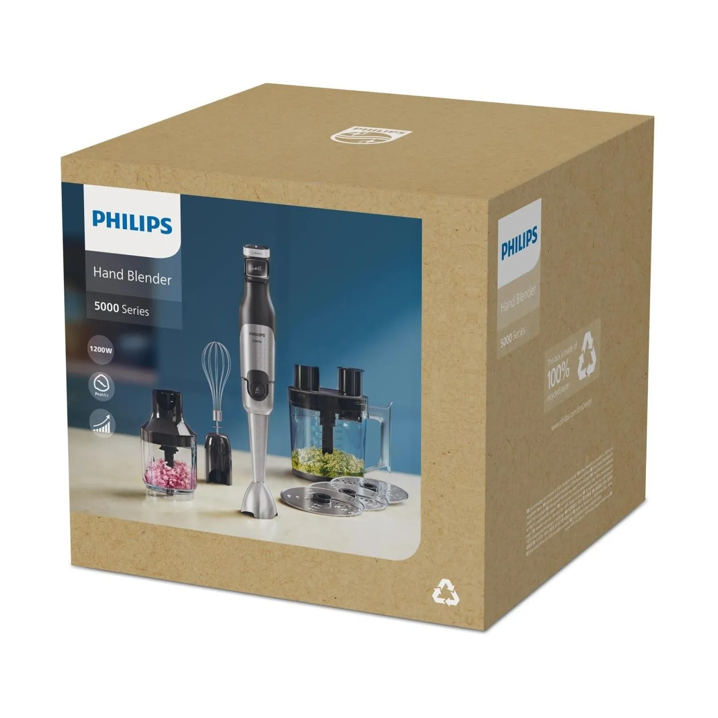 Philips | Hand mixer | HR2685/00 | Hand Blender | 1200 W | Number of speeds 3 | Black