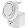 Canyon 4 in 1 Wireless Charging Stand, 30W max, Size: 70x70x70.3mm, weight: 414g, with 65W charger and 1M cable, white