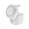 Canyon 4 in 1 Wireless Charging Stand, 30W max, Size: 70x70x70.3mm, weight: 414g, with 65W charger and 1M cable, white