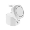 Canyon 4 in 1 Wireless Charging Stand, 30W max, Size: 70x70x70.3mm, weight: 414g, with 65W charger and 1M cable, white