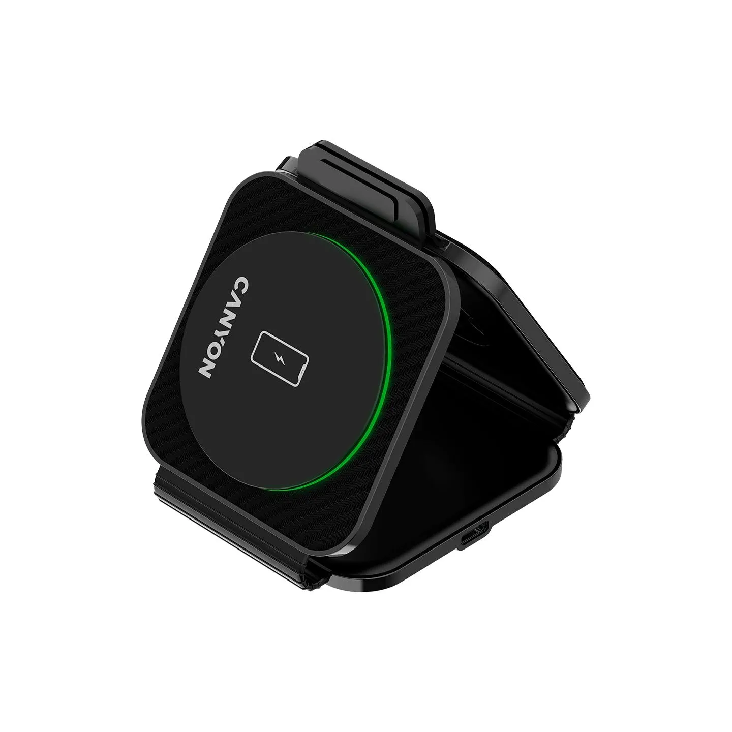 Canyon wireless charger WS-305 15W 3in1 Foldable Black